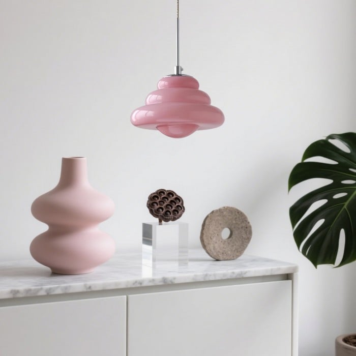 Lucia Bauhaus Donut Glass Pendant Light| BOGO Sale