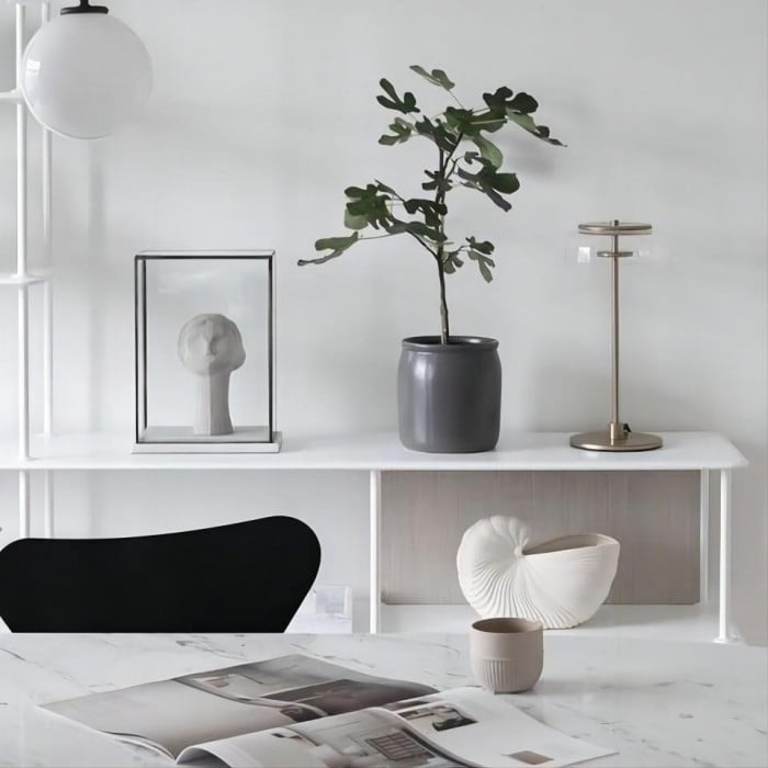 Marino Bloshi Round Glass Table Lamp | BOGO Sale