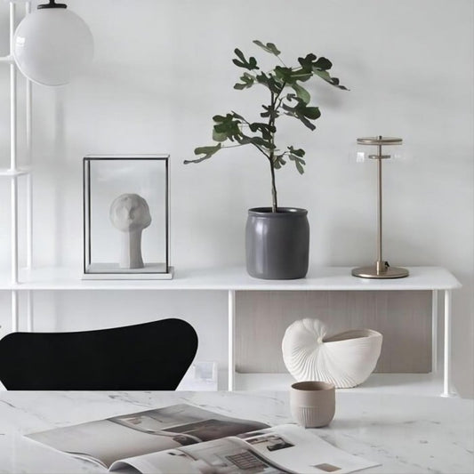 Marino Bloshi Round Glass Table Lamp | BOGO Sale