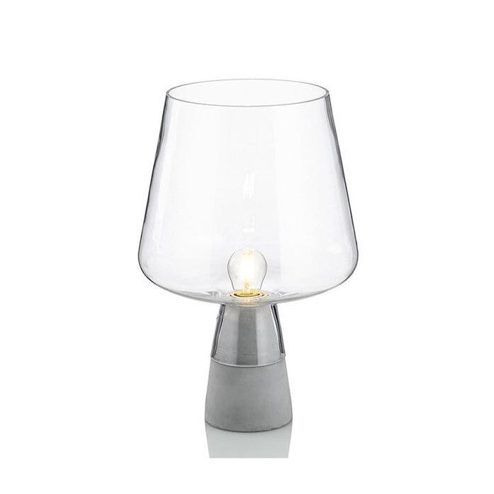 Raymund Industrial Glass Table Lamp | BOGO Sale