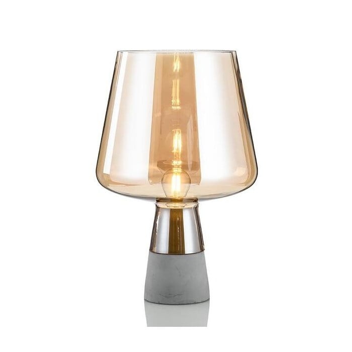Raymund Industrial Glass Table Lamp | BOGO Sale