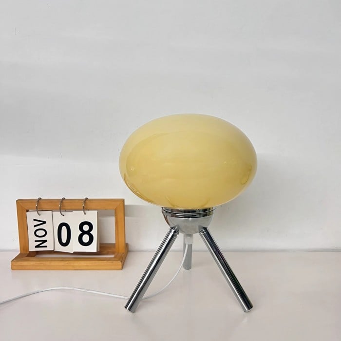 Juliette Bauhaus Glass Tripod Table Lamp | BOGO Sale
