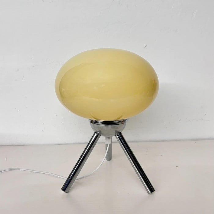 Juliette Bauhaus Glass Tripod Table Lamp | BOGO Sale