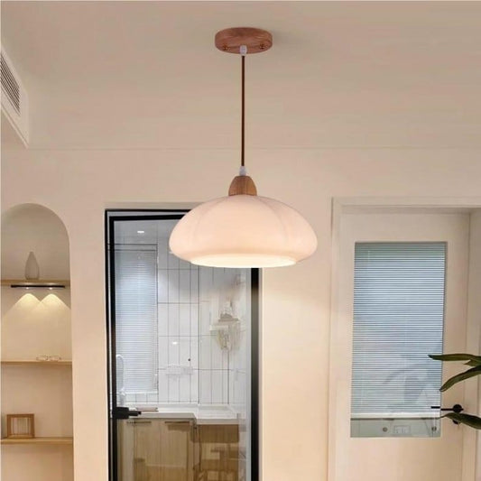 Emilio Retro Orange Glass Pendant Light | BOGO Sale