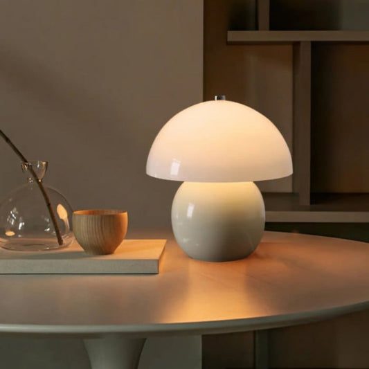 Lyon Mushroom Ceramic Table Lamp | BOGO Sale