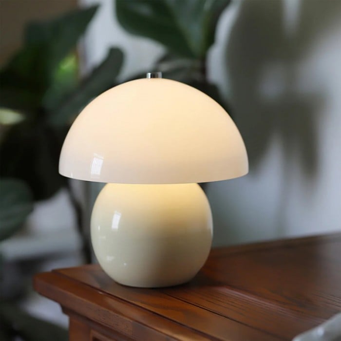 Emilia Mushroom Ceramic Table Lamp | BOGO Sale